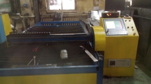 Портальный станок лазерной резки металла с чпу 1500 Вт