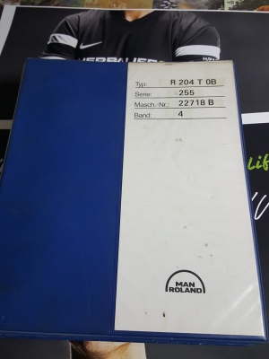 4-х красочную офсетную машину MAN Roland 204T OB, 1995 г.в, 42 млн. оттисков в Минске