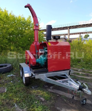 Мобильный измельчитель дерева DWG-80G