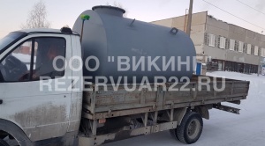 Резервуар горизонтальный стальной наземный (РГСН) 25м3