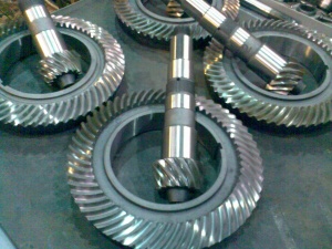Конические шестерни с прямым и круговым зубом по вашим чертежам! А также не стандарт