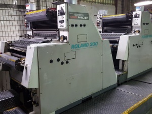 4-х красочную офсетную машину MAN Roland 204T OB, 1995 г.в, 42 млн. оттисков в Минске