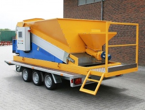 Мобильный Мини - бетонный завод SUMAB Mini 5-10 м3/час. Швеция