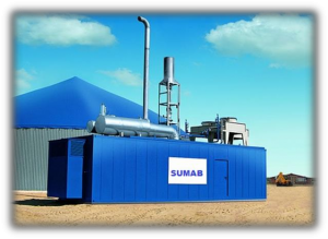 Газопоршневая электростанция SUMAB (MWM) 1200 Квт