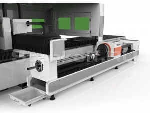 Оптоволоконный лазер с труборезом и защитной кабиной LF3015GR/2500 IPG