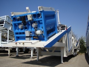 Мобильный бетонный завод Polygonmach Mobile 120 (120 м3/час) Турция