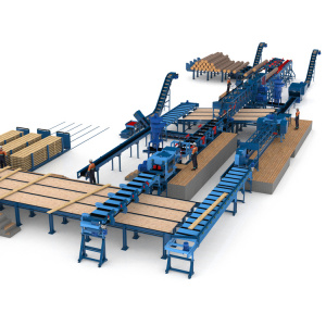 Лесопильная линия «Сибирь» базовый варинат №3