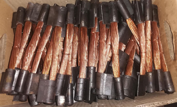 Соединитель РЭСФ-02 МГ-50 1526.00.000 медный