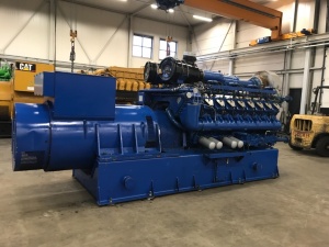 газопоршневая установка MWM TBG 620, 1995 г.,1 052 Квт