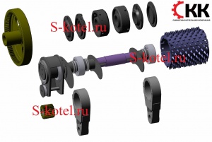 Валок подвижный дробилки ДДЗ-4 и запчасти