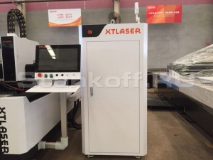 Станок оптоволоконной лазерной резки металла со сменным столом XTC-1530WE/4000 IPG