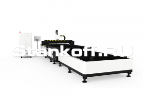 Станок оптоволоконной лазерной резки металла со сменным столом XTC-1530WE/4000 IPG