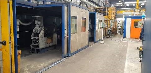 Линия холодной прокатки с автоматическим вертикальным намотчиком