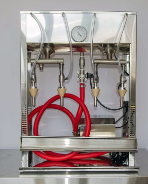 Аппарат для розлива горячих жидкостей Fillermatic Gravity+