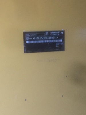 ГПД газовый двигатель Caterpillar 3520, 2014 г.,2 Мвт