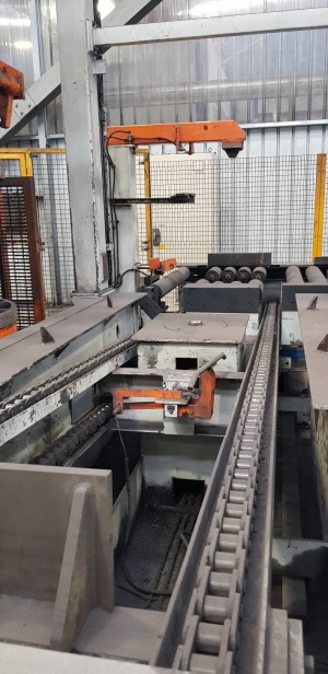 Линия холодной прокатки с автоматическим вертикальным намотчиком