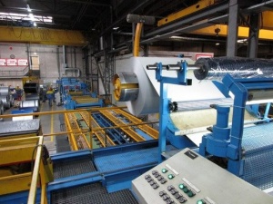 Линия производства сэндвич панелей