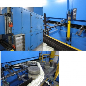 Линия производства сэндвич панелей