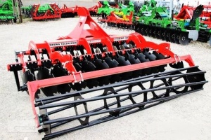 Борона дисковая TIGER 3.0м с планчатым катком (Польша,Strumyk)