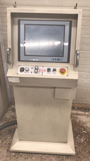 ТРУБОГИБОЧНЫЙ СТАНОК YLM, Тайвань. c ЧПУ 5 осей, трехматричный с проталкиванием до 38 трубы