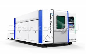 Оптоволоконный лазер для резки металла закрытого типа TC-P3015/4000 IPG