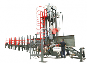 Линия производства двутавровой балки 2000 x 1000 мм без эксплуатации