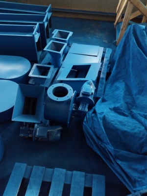 Задвижки реечные, клапаны перекидные