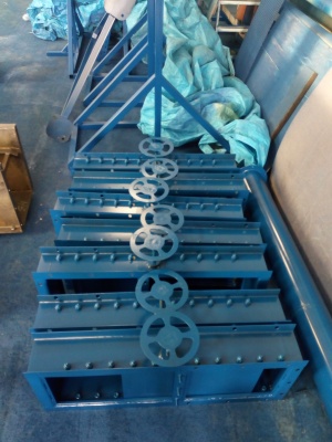 Задвижки реечные, клапаны перекидные