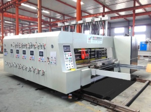 Линия по производству коробок, печати и высечки