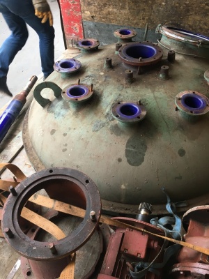 Реактор СЭРН эмалированный 6,3 м.куб. химический