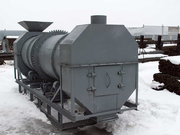 Сушильные барабаны для сушки песка, торфа, щепы, древесины