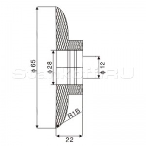 Ролик для линий окутования AFB-10-1