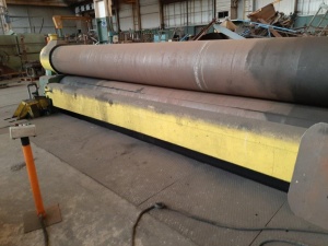 вальцы 3 валковый 6000 x 32mm год 1980