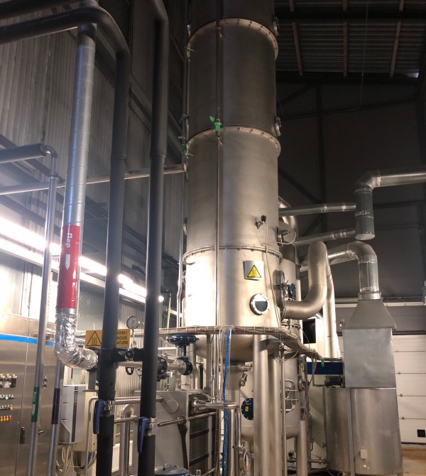 Десульфитатор Padovan для сусла с ситемой нейтрализации SO2