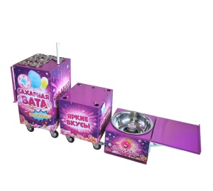 Аппарат для сахарной ваты CANDYMAN GAS PRO (газовый) - полная автономность