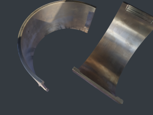 Вкладыши (бронза) для кривошипных прессов мод. КЕ2330