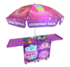 Аппарат для сахарной ваты CANDYMAN GAS PRO (газовый) - полная автономность