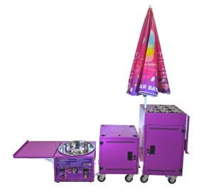 Аппарат для сахарной ваты CANDYMAN GAS PRO (газовый) - полная автономность