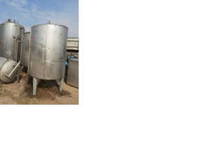 Емкость нержавеющая, объем — 1,8 куб.м., вертикальная, рубашка, электрический нагрев, мешалка