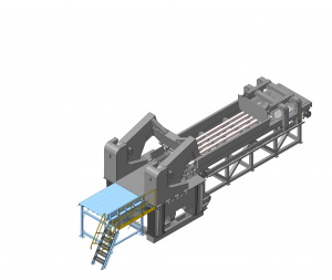 Машина разрушения железобетона, плит перекрытия