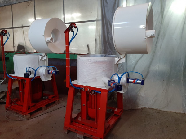 Агломератор с прямым приводом, 55 кВт, до 230 кг/ч