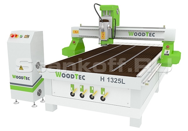 Фрезерно-гравировальный станок с ЧПУ WoodTec H 1325L