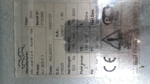 плиточные аппараты тип АСМП и АСМПВ. винтовые агрегаты Битцер 3х*HSN8571-125