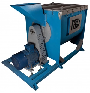 Горизонтальная центрифуга для линии переработки пластика