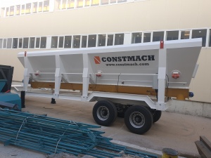 Constmach 40 тонн горизонтальный Цементные силосы