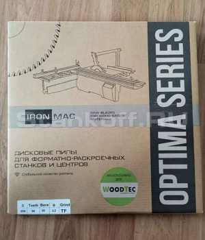 Подрезная пила WoodTec для форматно-раскроечных станков 120 х 22 х 2,8-3,6 Z=12+12