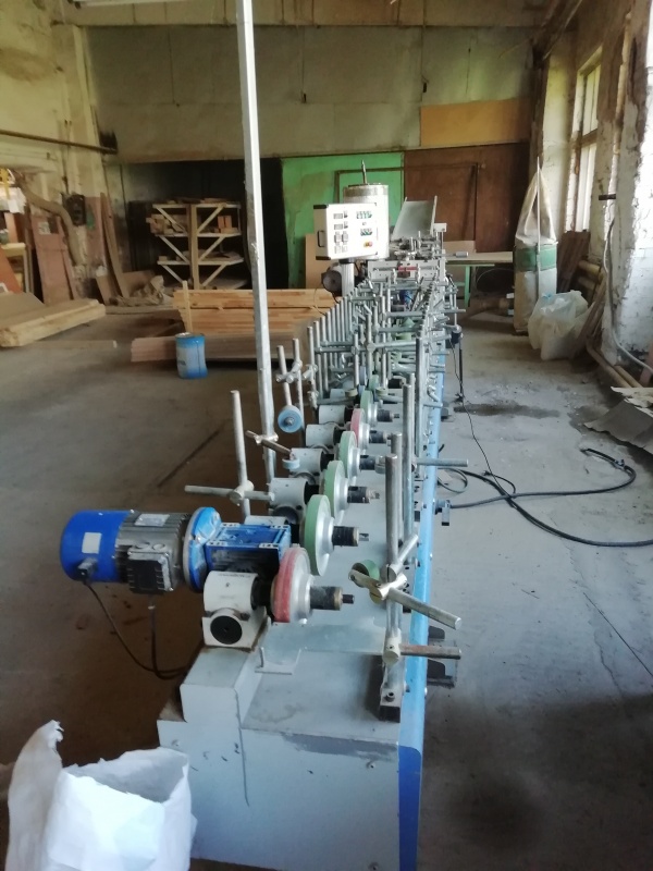 Станок для окутывания профильных погонажных изделий BARBERAN RP-30 шпоном, Испания, г.в. 2003