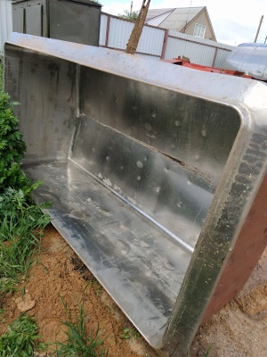 Ванна нержавеющая с рубашкой