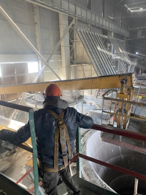 Монтаж страховочных лееров