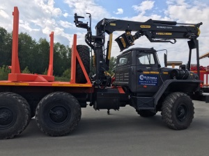 Лесовоз Урал 2026 с манипулятором Лизинг Госсубсидия